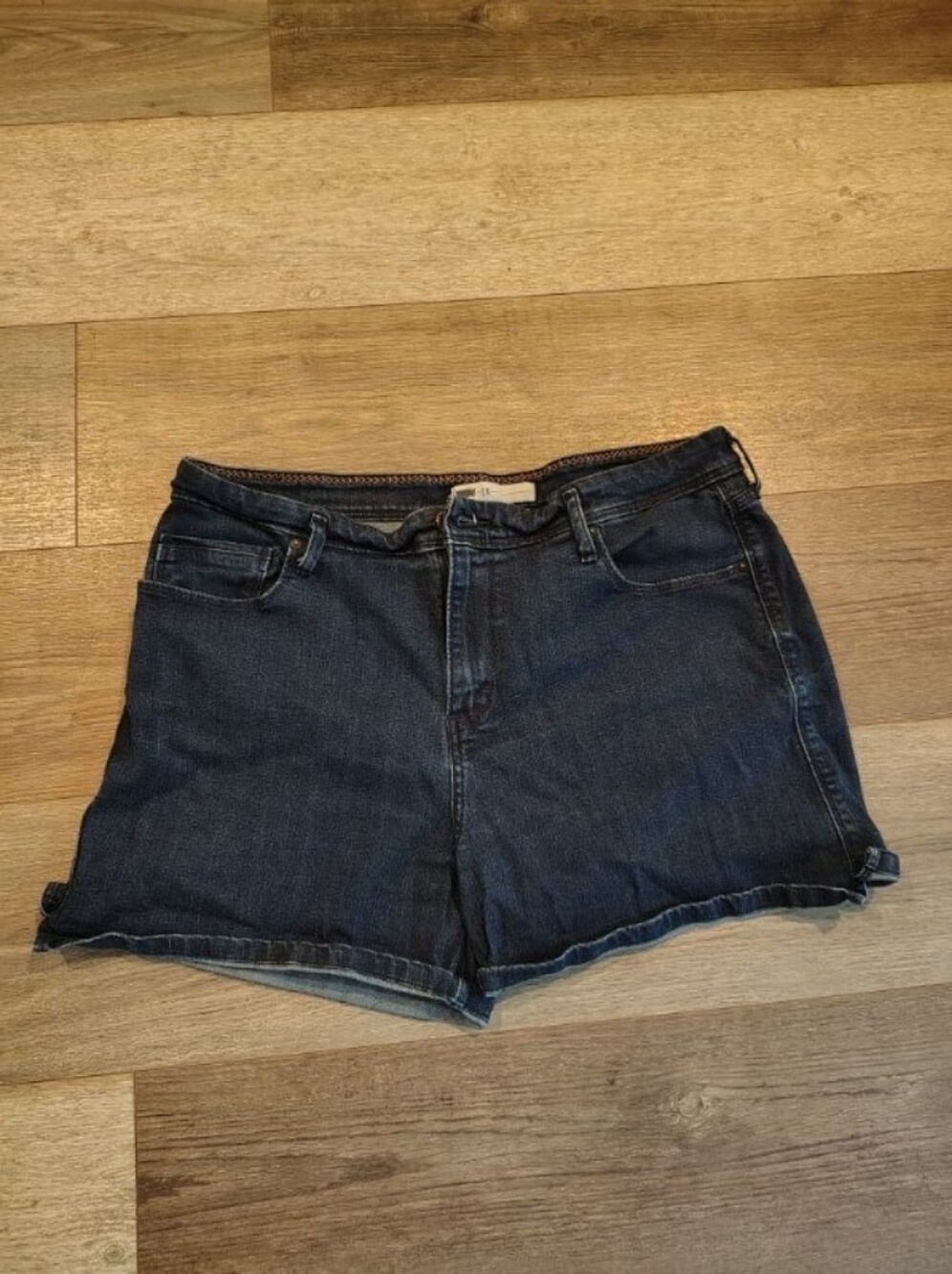 Levi's Dark Blue Denim Shorts